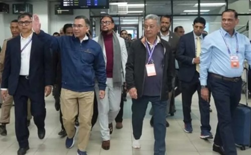 নির্বাচনি প্রচারণায় চট্টগ্রামে তারেক রহমান